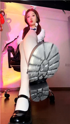 【司宁青】小皮鞋白丝裸足灯    260209-18BP